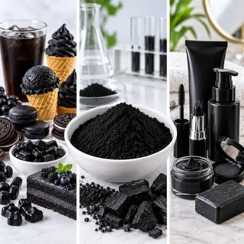 Is Carbon Black E153 Safe for Food Contact and Cosmetic Products?